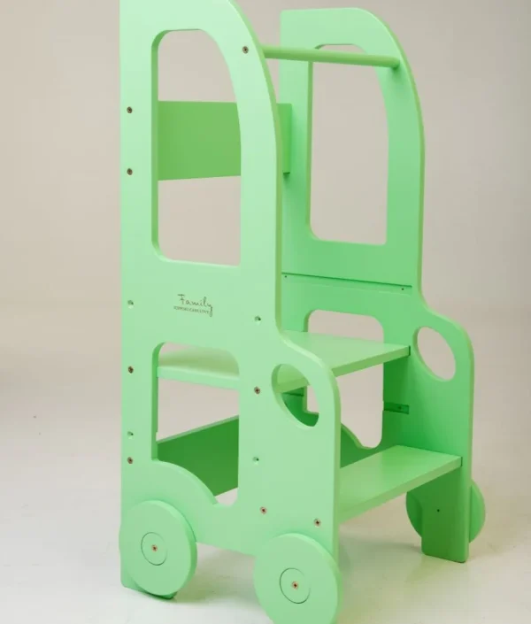 Hjälpa till pall Bil, mint