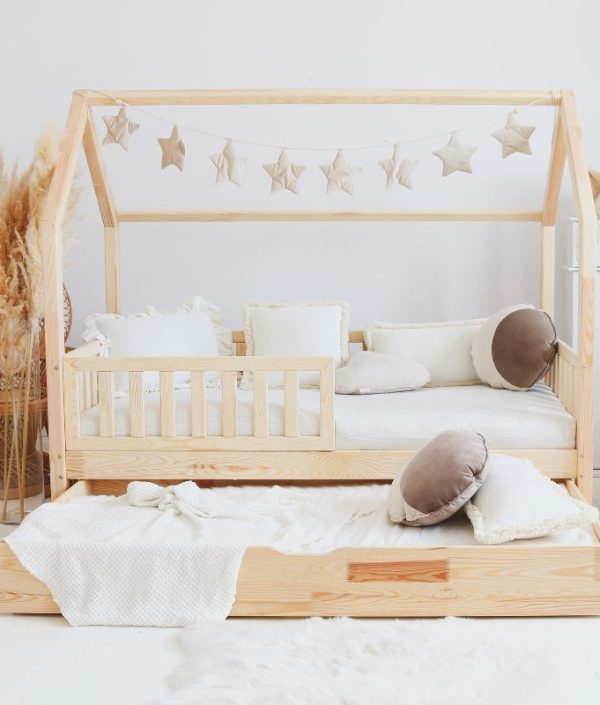 Hussäng Bianca natur 90x190 cm med extra säng