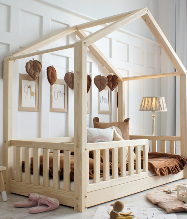 Natur hussäng Karla 90x190 cm, låg