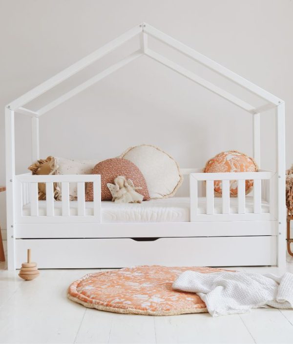 Hussäng Karla Duo vit 90x190 cm med extra säng