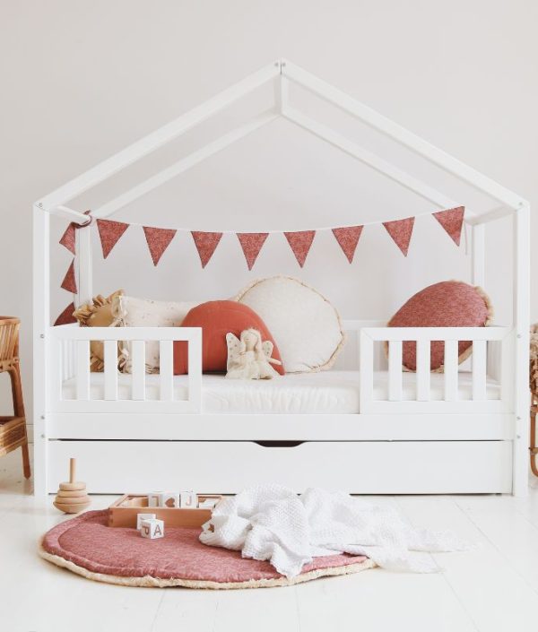 Hussäng Karla Duo vit 90x190 cm med extra säng