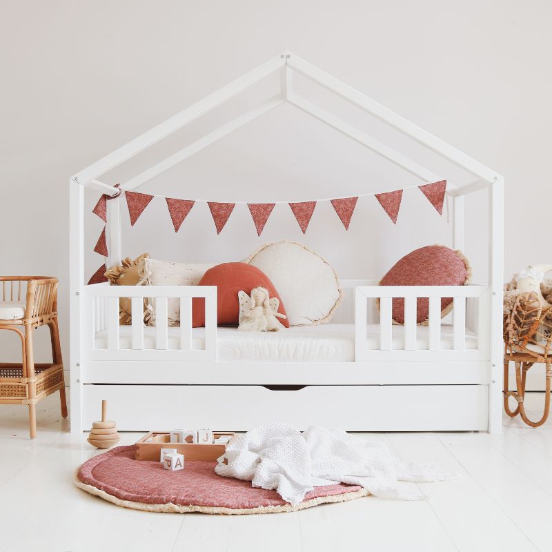 Hussäng Karla Duo vit 90x190 cm med extra säng - Bild 2