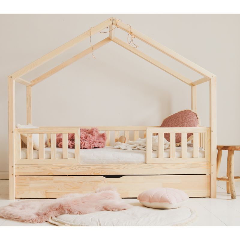 Hussäng Karla Duo natur 90x190 cm med extra säng - Bild 3