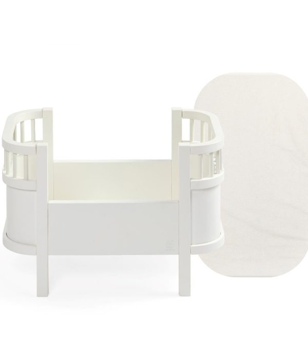 Sebra, Docksäng med madrass, Vit