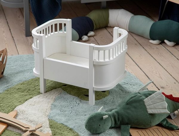 Sebra, Docksäng med madrass, Vit