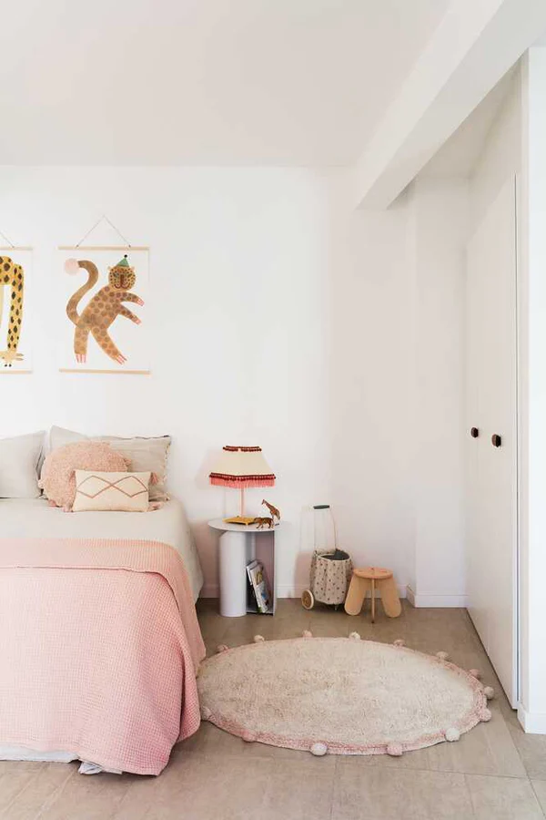 Lorena Canals matta till barnrummet, bubbly Natural vintage nude - Bild 6