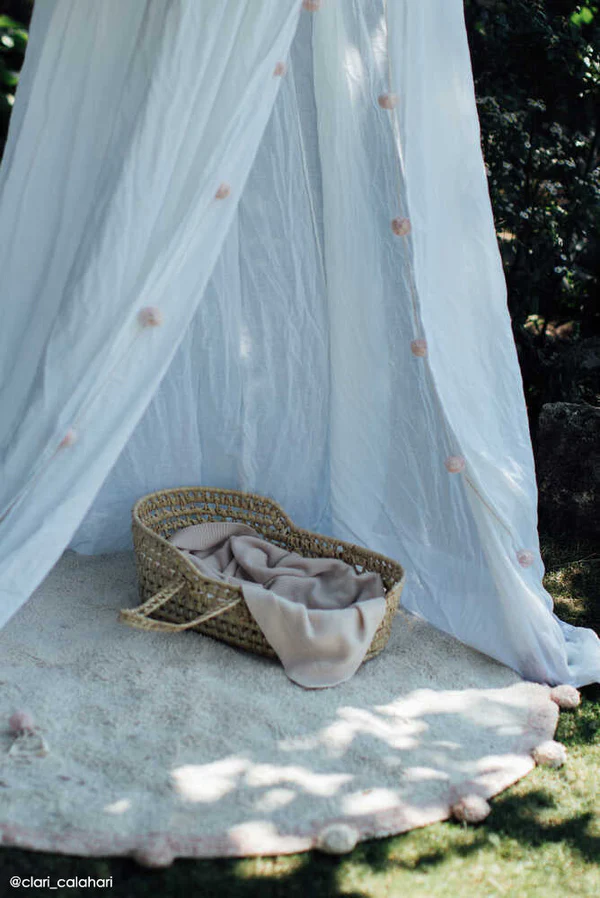 Lorena Canals matta till barnrummet, bubbly Natural vintage nude - Bild 4