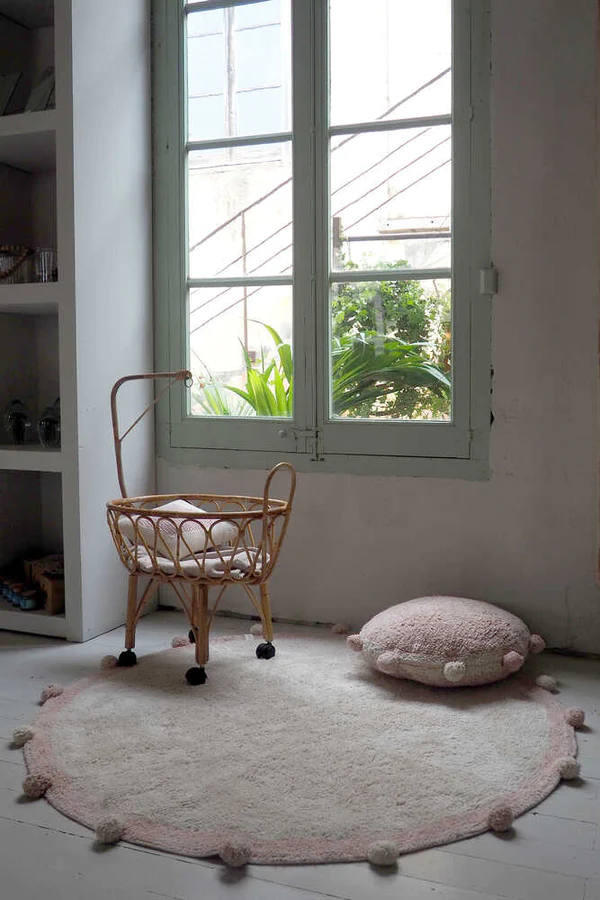 Lorena Canals matta till barnrummet, bubbly Natural vintage nude - Bild 7