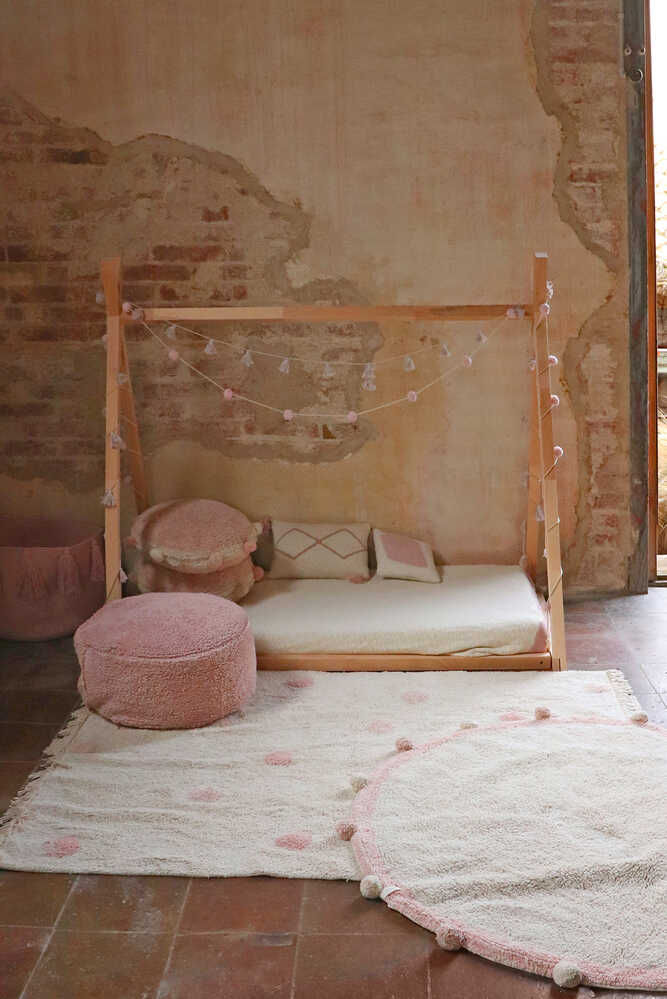 Lorena Canals matta till barnrummet, bubbly Natural vintage nude - Bild 3