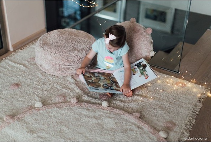 Lorena Canals, Hippie dots nude, matta till barnrummet - Bild 4