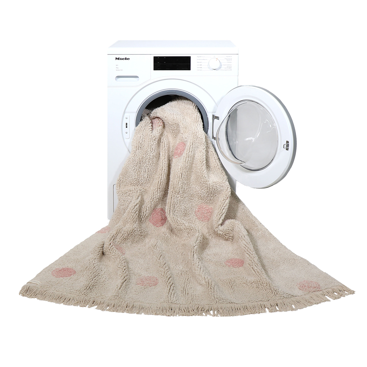 Lorena Canals, Hippie dots nude, matta till barnrummet - Bild 5