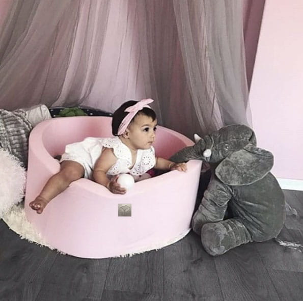 Meow, rosa bollhav med 250 vita bollar - Bild 2