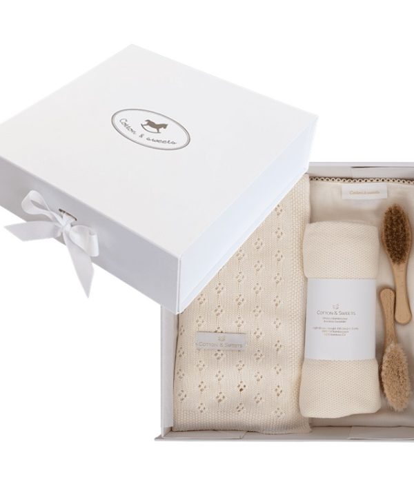 Cotton & Sweets, Gåvoset Newborn I, Vanilj