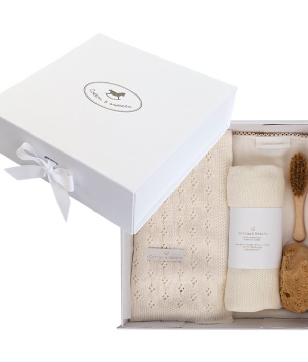 Cotton & Sweets, Gåvoset Newborn II, Vanilj