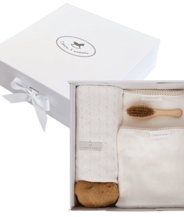 Cotton & Sweets, Gåvoset Newborn IV, Vanilj