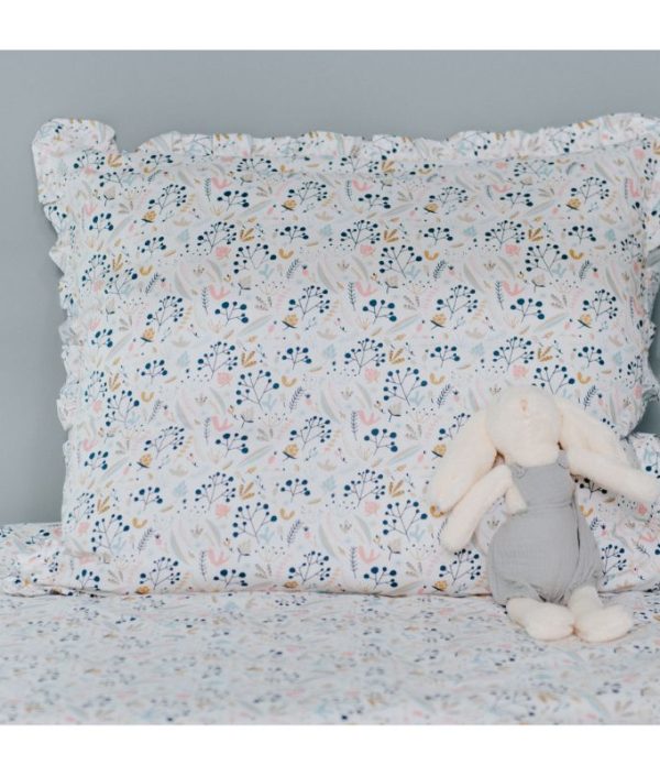 Babylove, Påslakanset blue garden juniorsäng