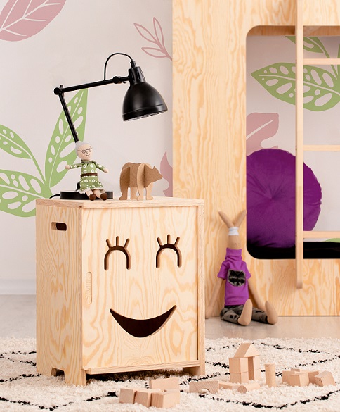 Sängbord byrå, Joy - Bild 2