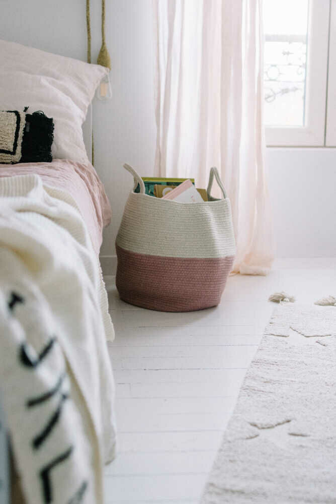 Lorena Canals, rosa förvaringskorg - Bild 4