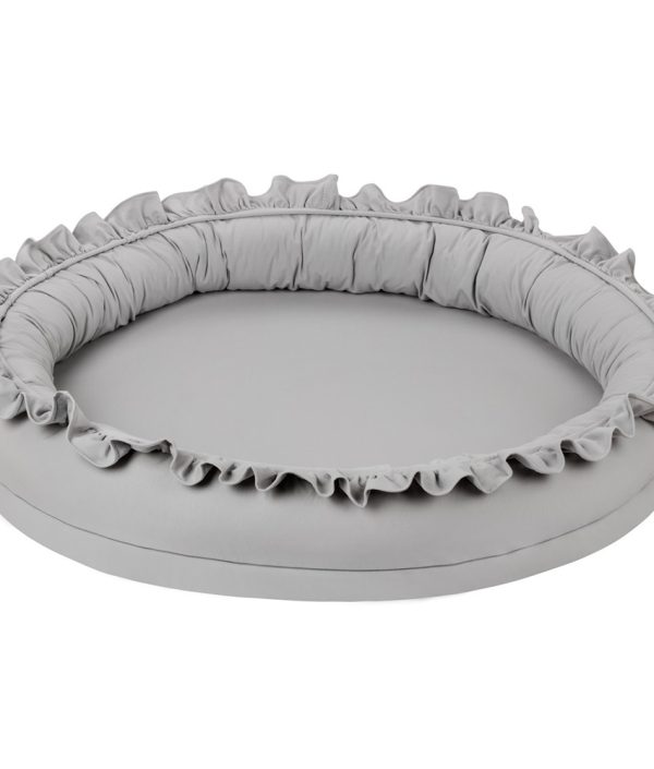 Cotton&Sweets, ljusgrå junior nest basic