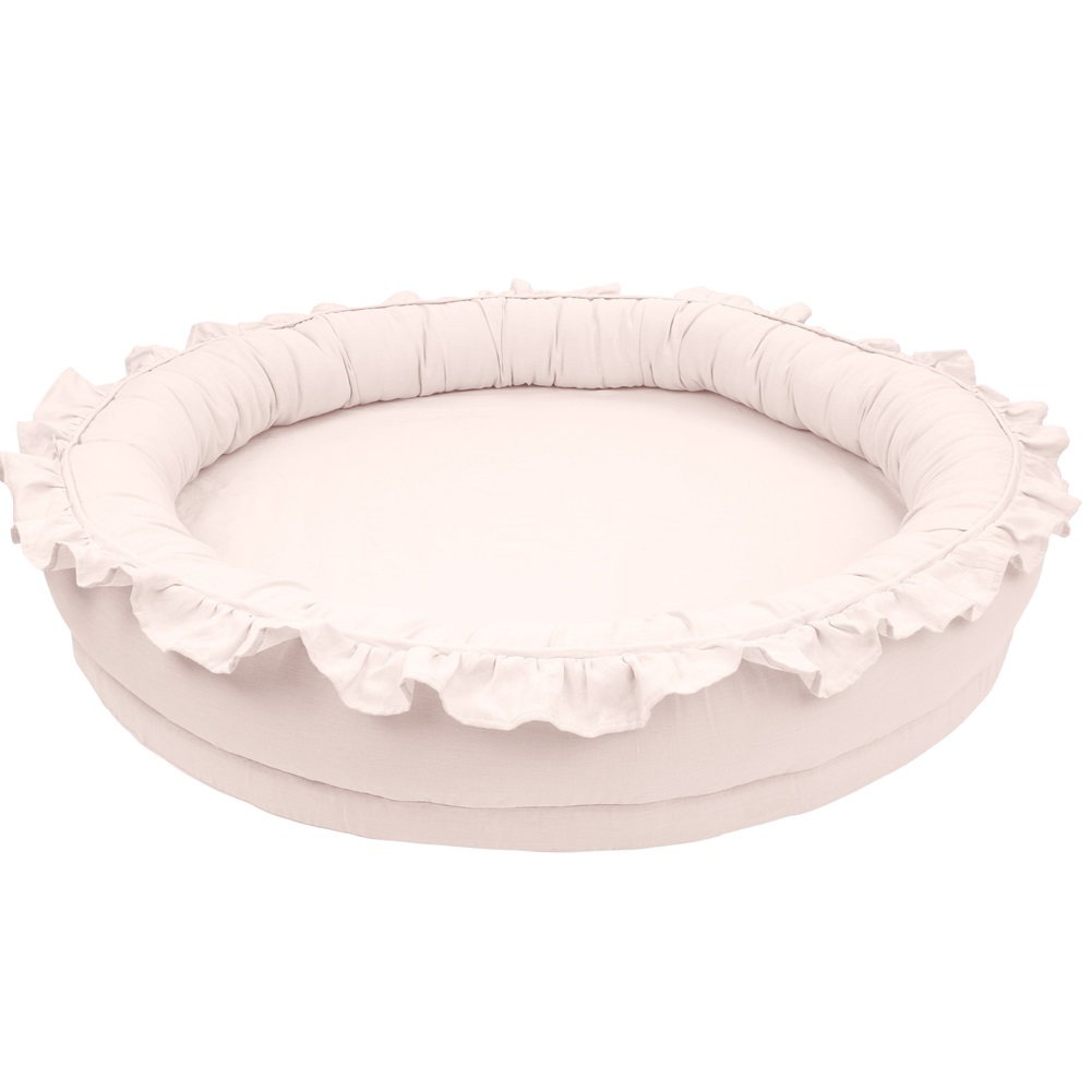 Cotton&Sweets rosa junior nest i 100% linne