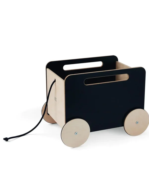 Leksaksförvaring på hjul svart, Ooh noo