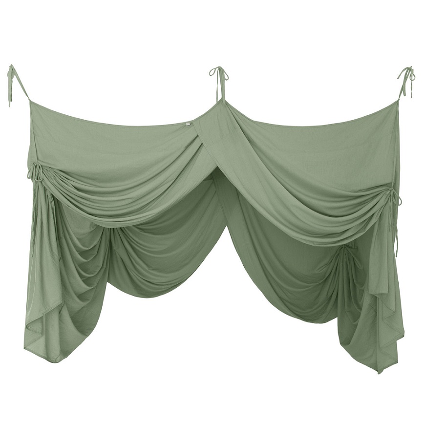 Numero 74, Bed drape sänghimmel, Sage green