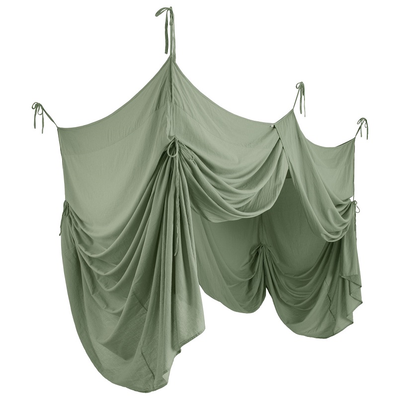 Numero 74, Bed drape sänghimmel, Sage green - Bild 3