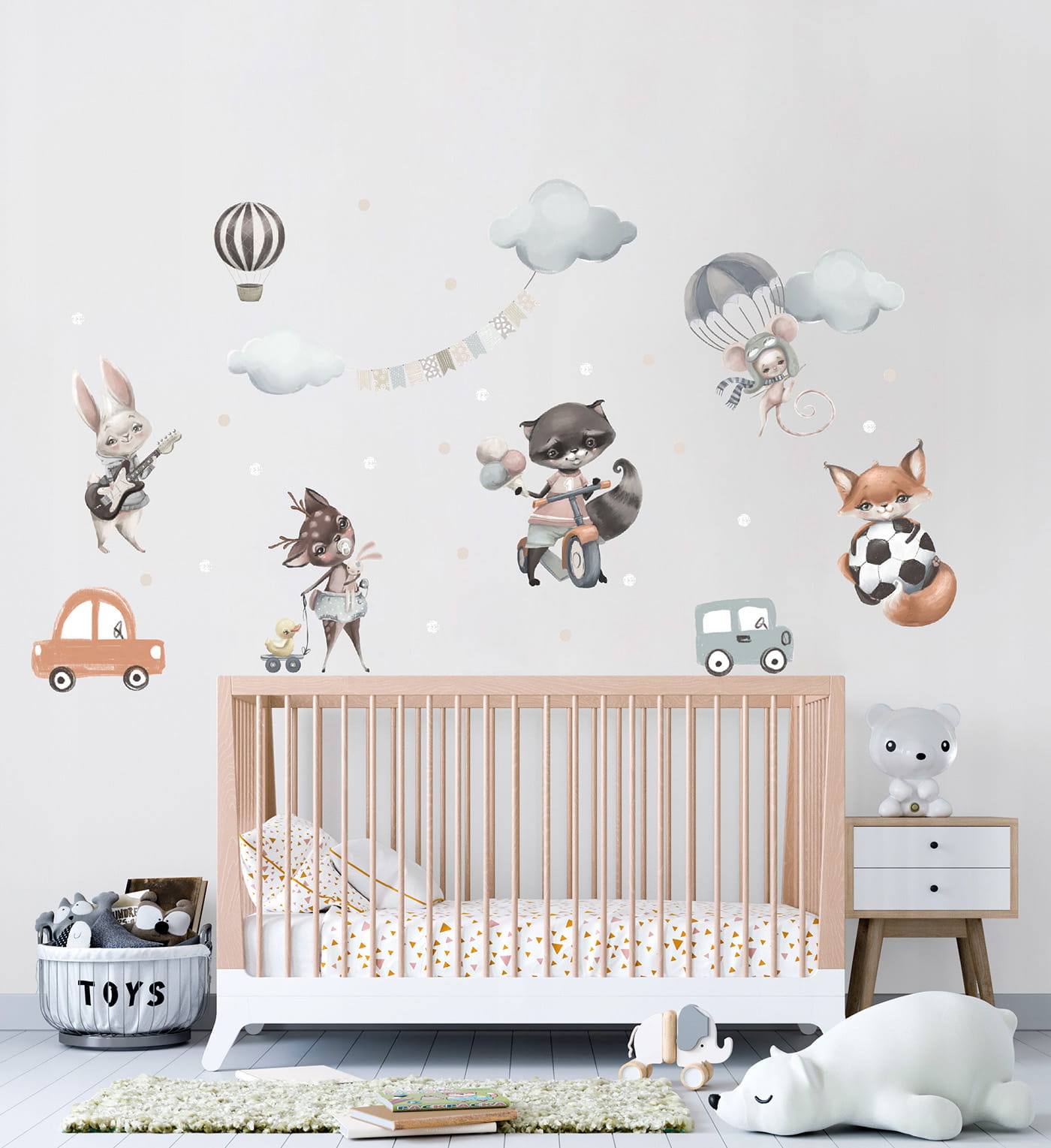 Väggklistermärke Flying friends - Bild 5