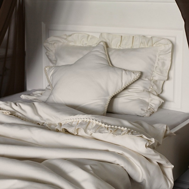 Boho bäddset junior 100x135 med volang, Cotton & Sweets - Bild 4