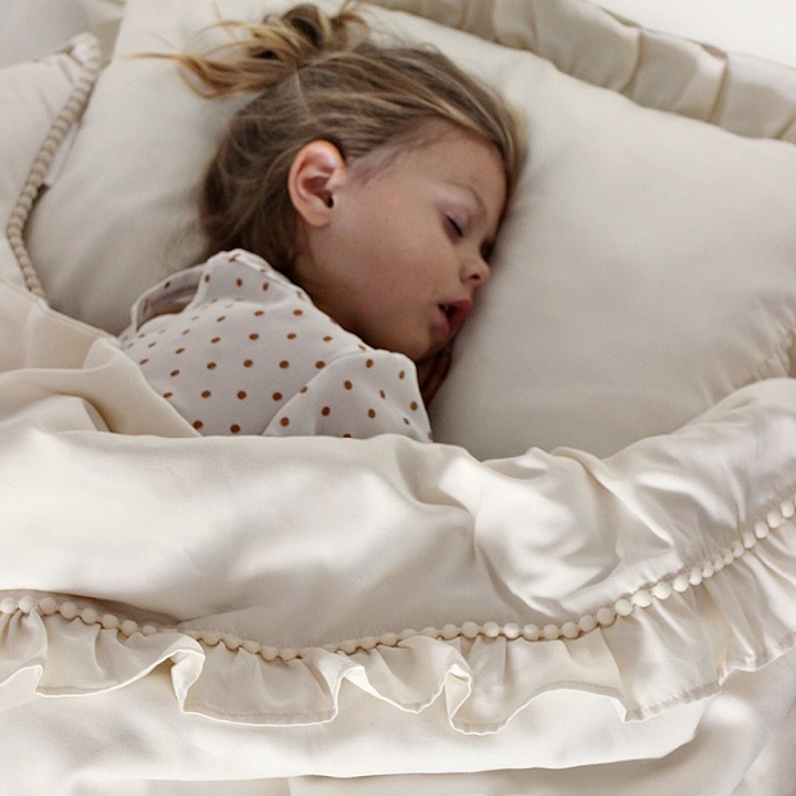 Boho bäddset junior 100x135 med volang, Cotton & Sweets - Bild 5