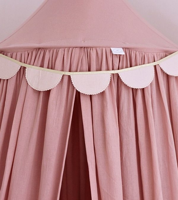 Stor blush sänghimmel maxi 70 cm, Cotton & Sweets