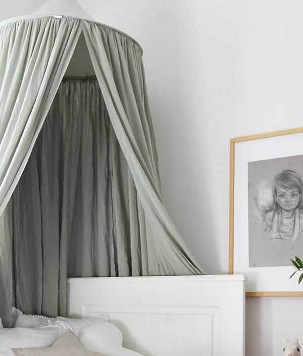 Stor desert green sänghimmel maxi 70 cm, Cotton & Sweets