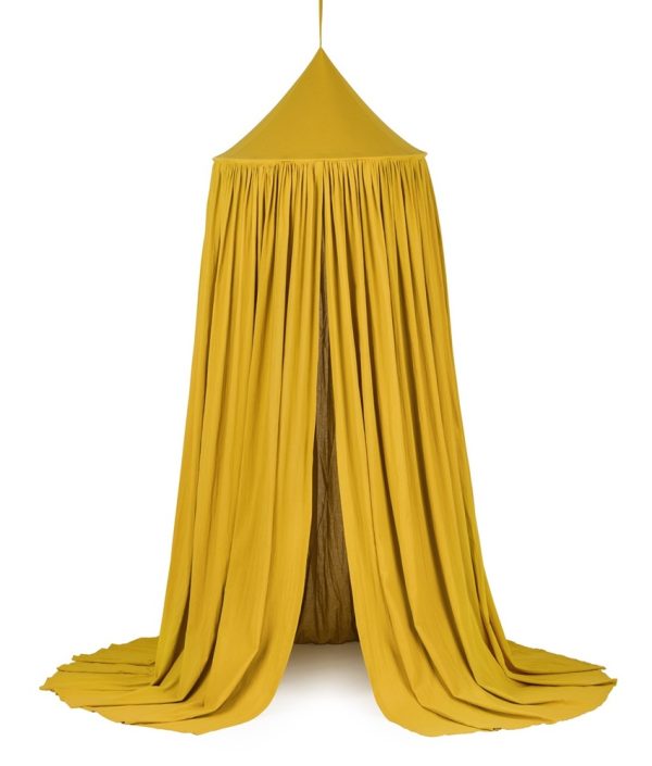 Stor mustard sänghimmel maxi 70 cm, Cotton & Sweets