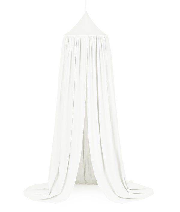 Vit sänghimmel i bomull till barnrummet, Cotton & Sweets