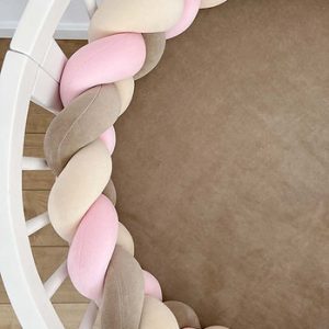 Spjälsängsskydd flätad, Swirl