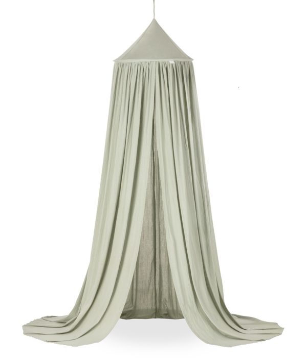 Desert green sänghimmel i bomull till barnrummet, Cotton & Sweets