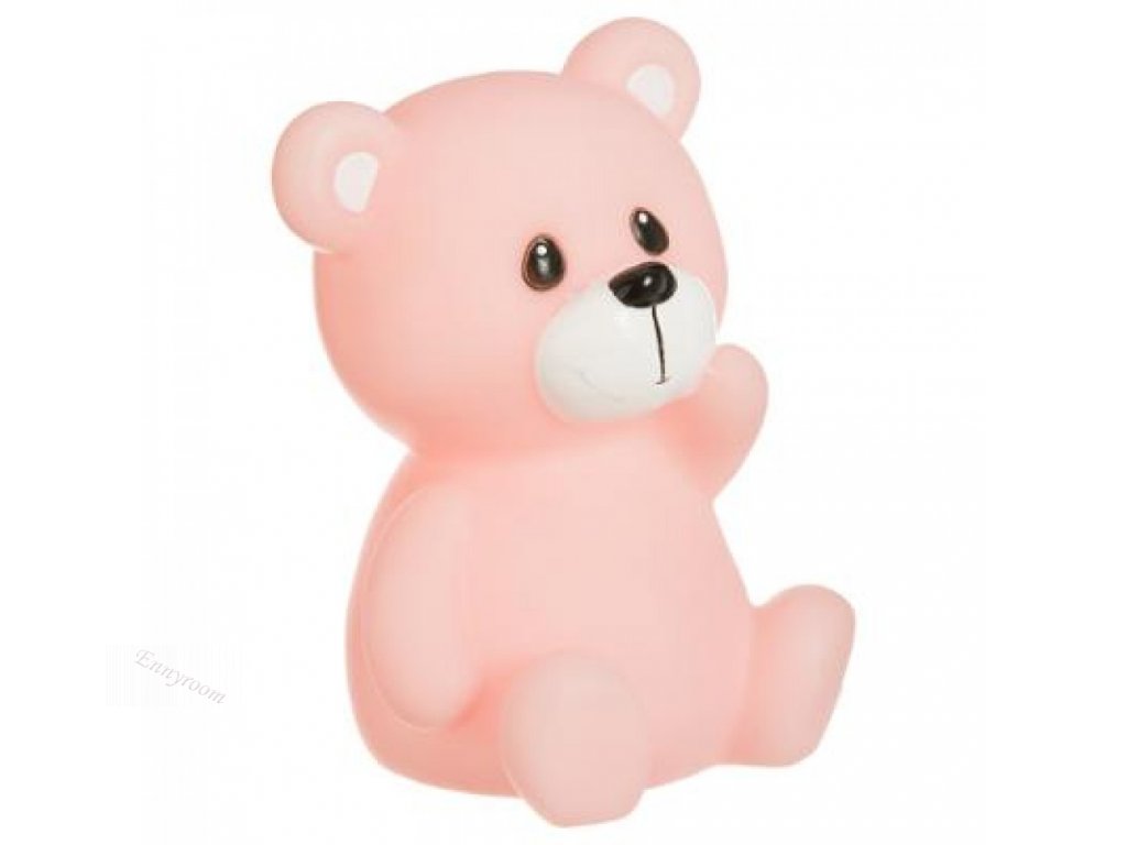 Nattlampa teddy, rosa