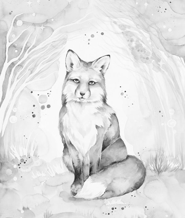 Cotton & Sweets, poster lovely fox