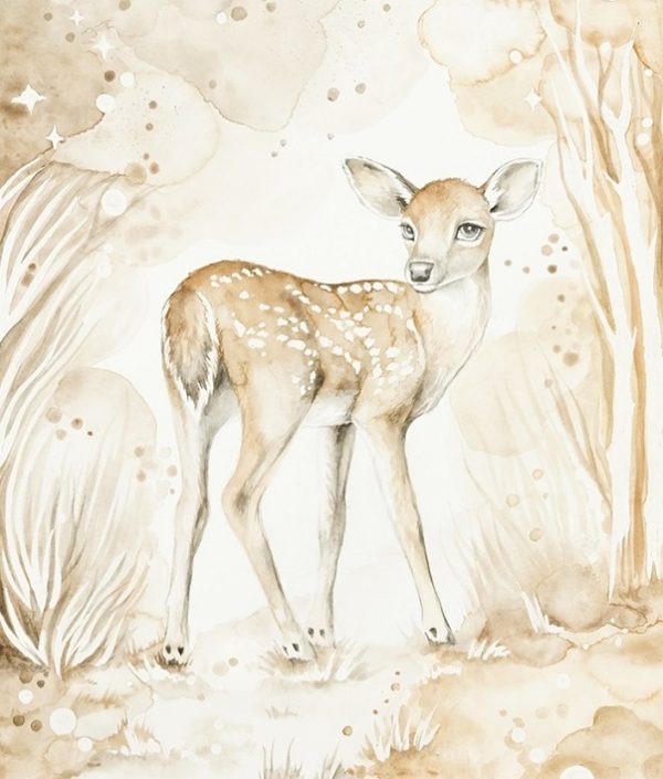 Cotton & Sweets, poster lovely fawn