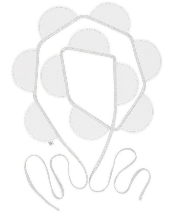 Vit tygvimpel Cotton & Sweets