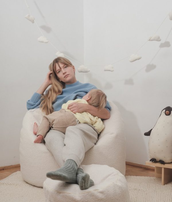 Bini saccosäck soft, Butter