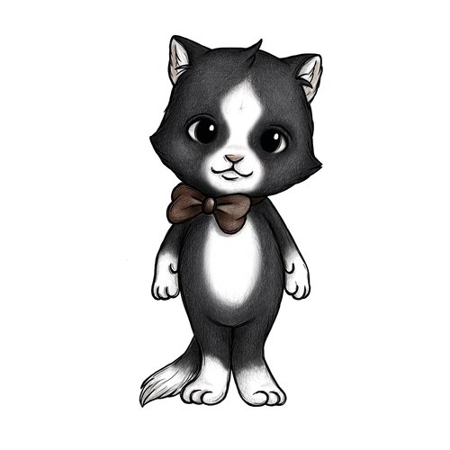 Kattvänner väggklistermärken, Stickstay - Bild 2