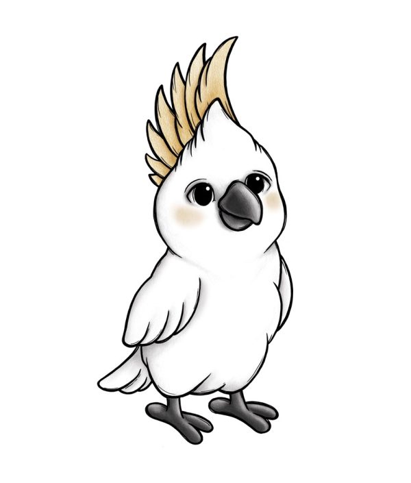 Fågelvänner väggklistermärken, Stickstay