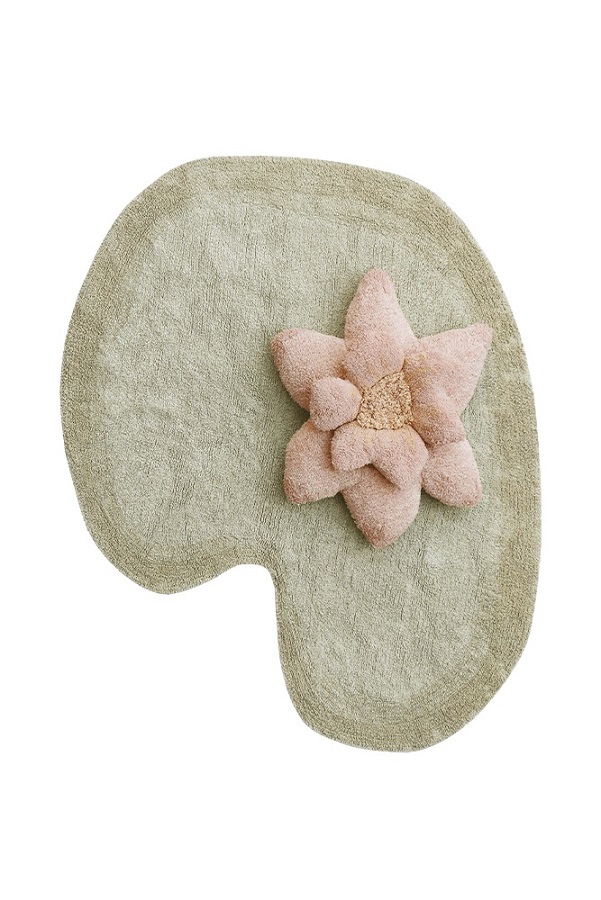 Lorena Canals, matta och kudde till barnrummet, Puffy Lily