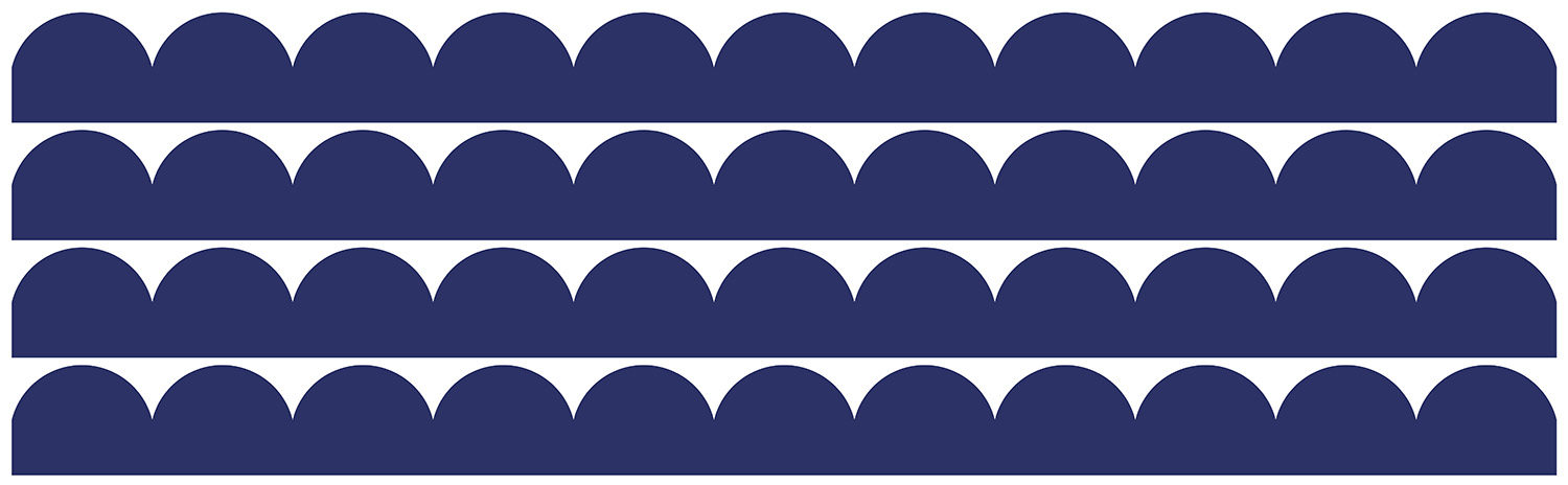 Väggklistermärken Mörkblå Cirklar - Bild 2