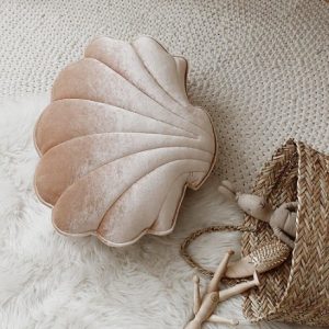Moi Mili, kudde snäcka beige pearl