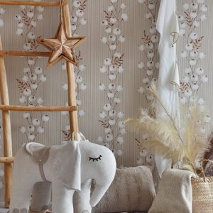 Dekorillo, tapet Beige rönnbär