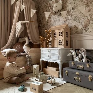 Dekorillo, tapet Forest animals light