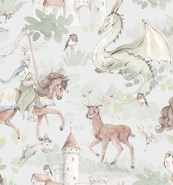 Dekorillo, tapet The Tale of the Grey Knight