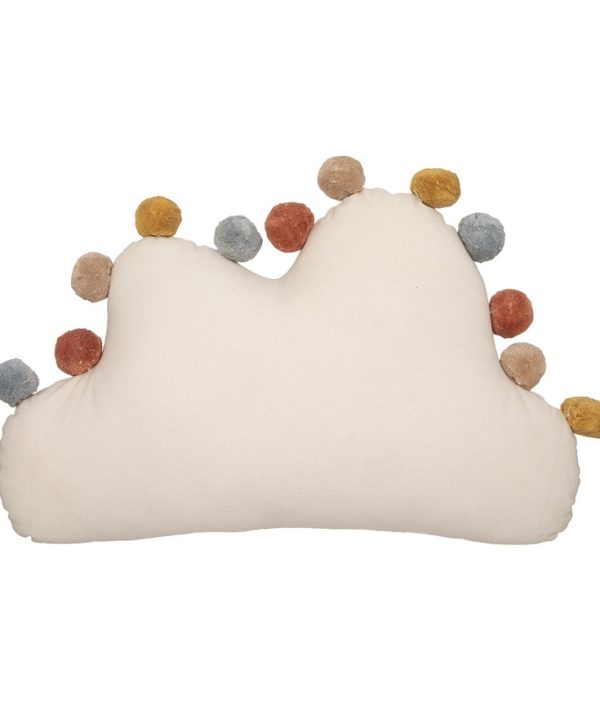 Kudde med pompom, moln